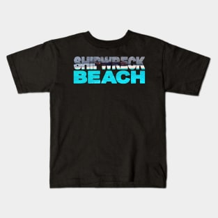 SHIPWRECK BEACH - Navagio Beach, Zakynthos Island Kids T-Shirt